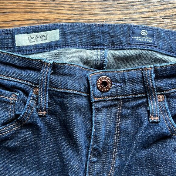 Revolve AG Adriano Goldschmied The Stevie Slim Straight Jeans 27 x 30 C16 - Picture 6 of 11